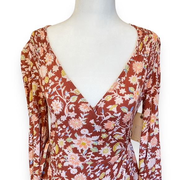 Billabong Spring Romance Tropical Floral Mini Dress - Picture 5 of 12